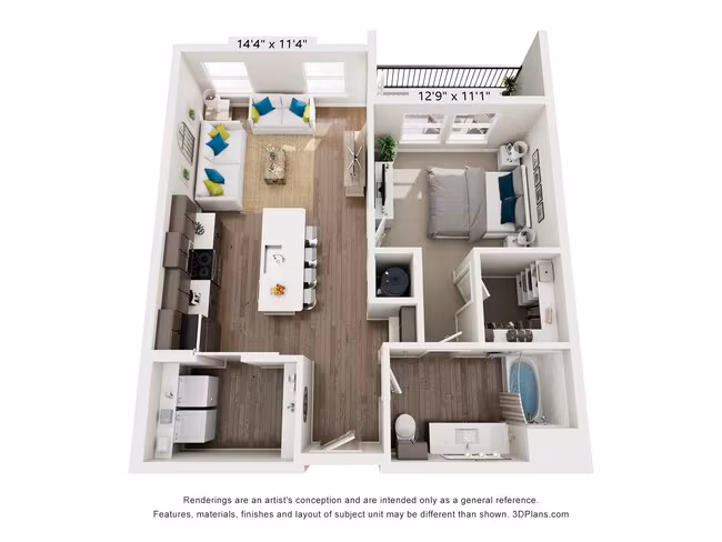 The La Porte 137 floor plan